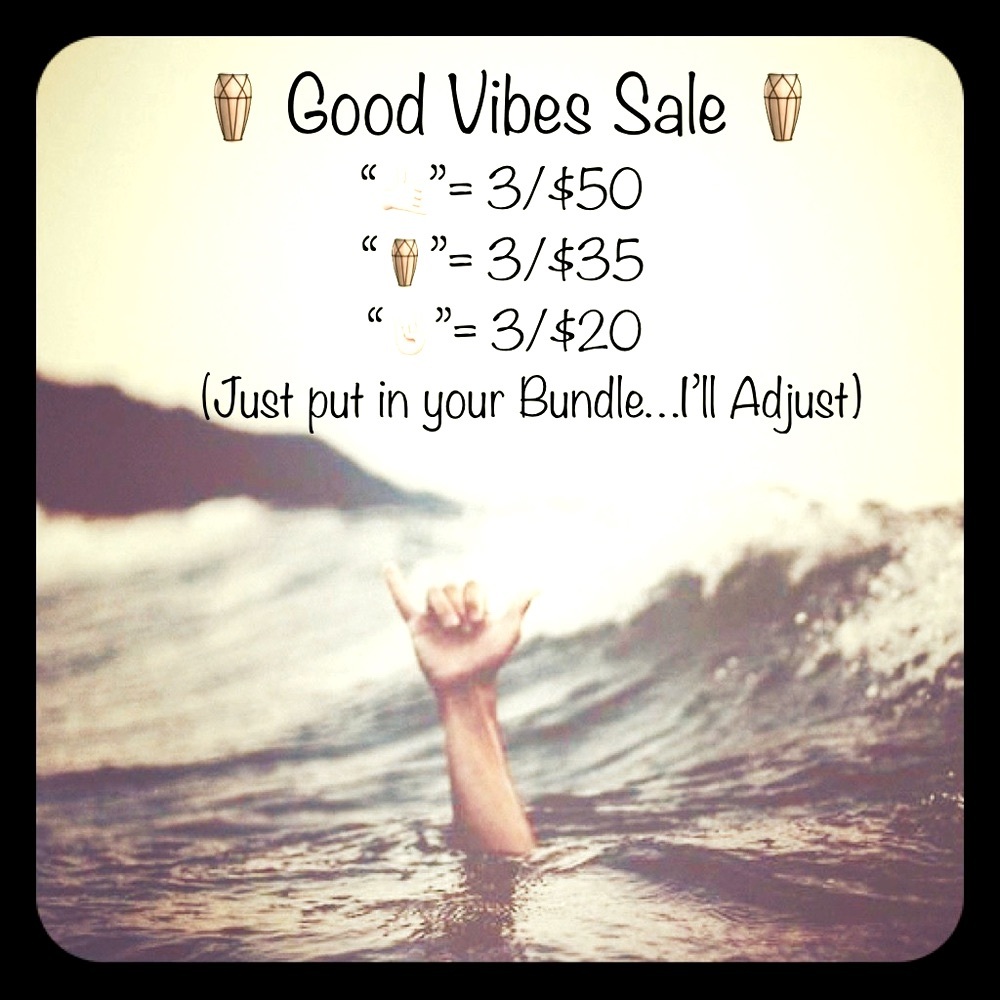 🤙🏻🪘🤘🏻GOOD VIBES SALE